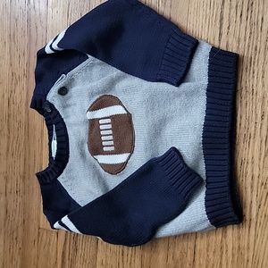 18-24 month gymboree football sweater